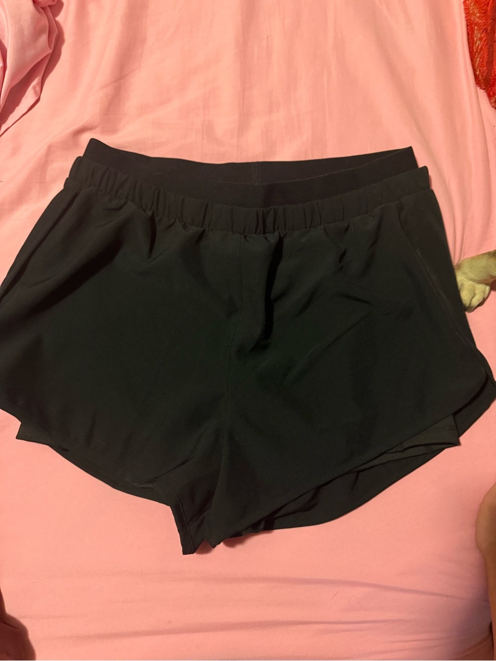 90 Degree By Reflex Black Women's Athletic Shorts